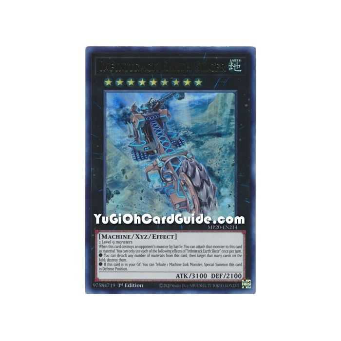 Infinitrack Earth Slicer (Ultra Rare) – 2020 Tin of Lost Memories | Carta YUGIOH en México