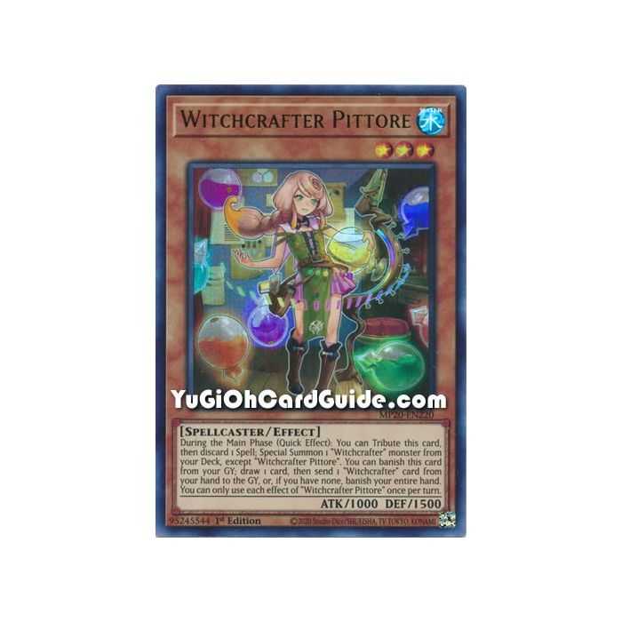 Witchcrafter Pittore (Ultra Rare) – 2020 Tin of Lost Memories | Carta YUGIOH en México