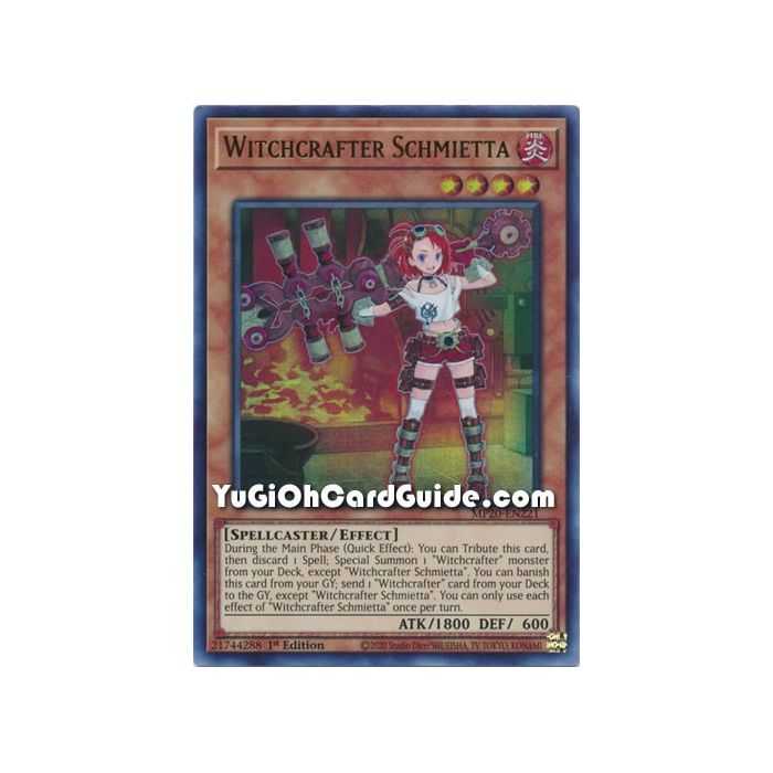 Witchcrafter Schmietta (Ultra Rare) – 2020 Tin of Lost Memories | Carta YUGIOH en México