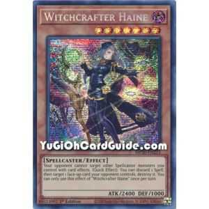 Witchcrafter Haine (Secret Rare) – 2020 Tin of Lost Memories | Carta YUGIOH en México