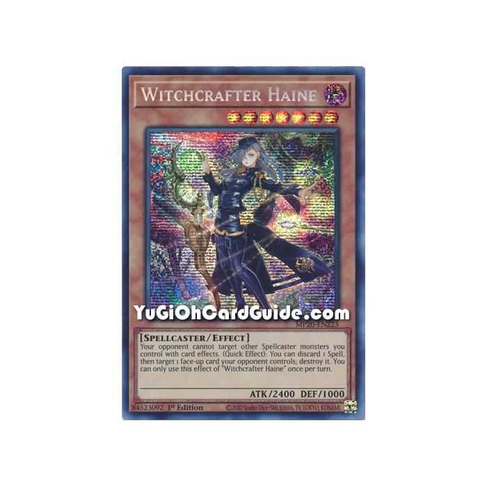 Witchcrafter Haine (Secret Rare) – 2020 Tin of Lost Memories | Carta YUGIOH en México