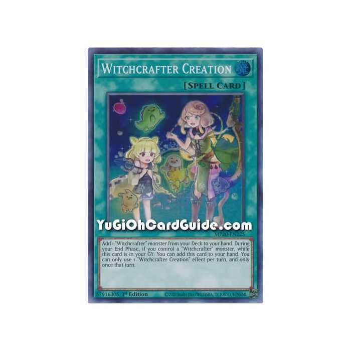 Witchcrafter Creation (Super Rare) – 2020 Tin of Lost Memories | Carta YUGIOH en México