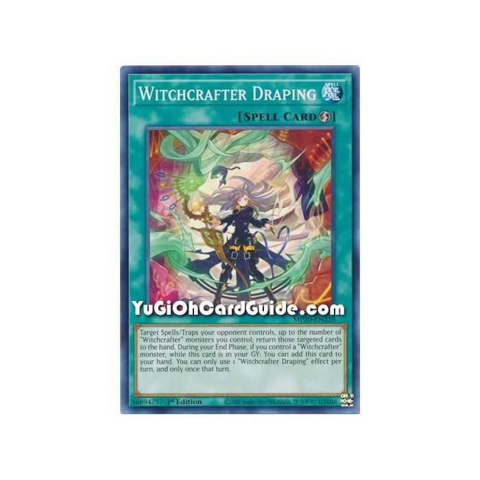 Witchcrafter Draping (Common) – 2020 Tin of Lost Memories | Carta YUGIOH en México