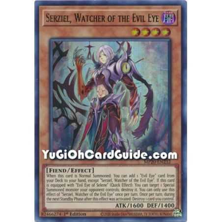 Serziel, Watcher of the Evil Eye (Ultra Rare) – 2020 Tin of Lost Memories | Carta YUGIOH en México