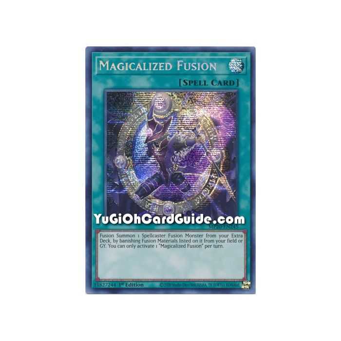 Magicalized Fusion (Secret Rare) – 2020 Tin of Lost Memories | Carta YUGIOH en México