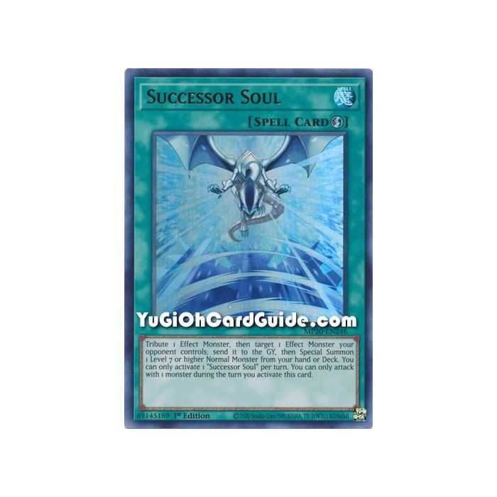 Successor Soul (Ultra Rare) – 2020 Tin of Lost Memories | Carta YUGIOH en México