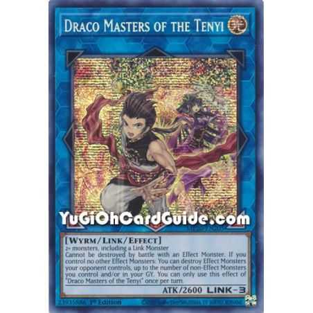 Draco Masters of the Tenyi (Secret Rare) – 2020 Tin of Lost Memories | Carta YUGIOH en México