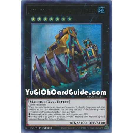 Infinitrack Mountain Smasher (Ultra Rare) – 2020 Tin of Lost Memories | Carta YUGIOH en México