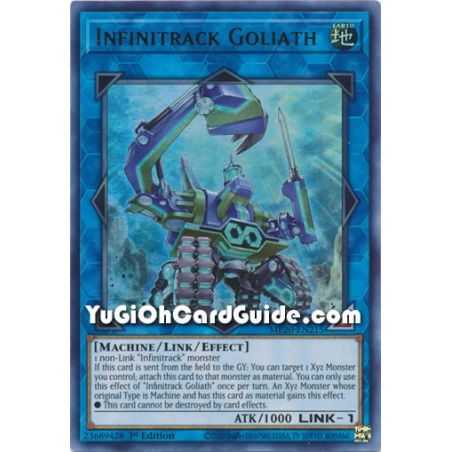 Infinitrack Goliath (Ultra Rare) – 2020 Tin of Lost Memories | Carta YUGIOH en México