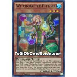Witchcrafter Pittore (Ultra Rare) – 2020 Tin of Lost Memories | Carta YUGIOH en México
