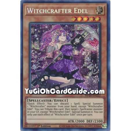 Witchcrafter Edel (Secret Rare) – 2020 Tin of Lost Memories | Carta YUGIOH en México