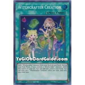 Witchcrafter Creation (Super Rare) – 2020 Tin of Lost Memories | Carta YUGIOH en México