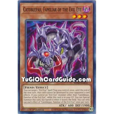 Catoblepas, Familiar of the Evil Eye (Common) – 2020 Tin of Lost Memories | Carta YUGIOH en México