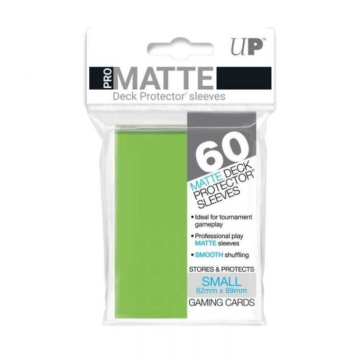 Micas Ultra-Pro Small Matte C/60 Color Verde Lima