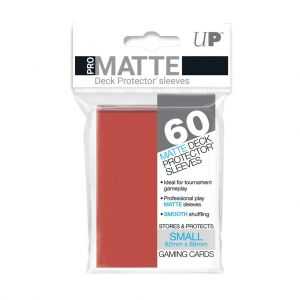 Micas Ultra-Pro Small Matte C/60 Color Rojo