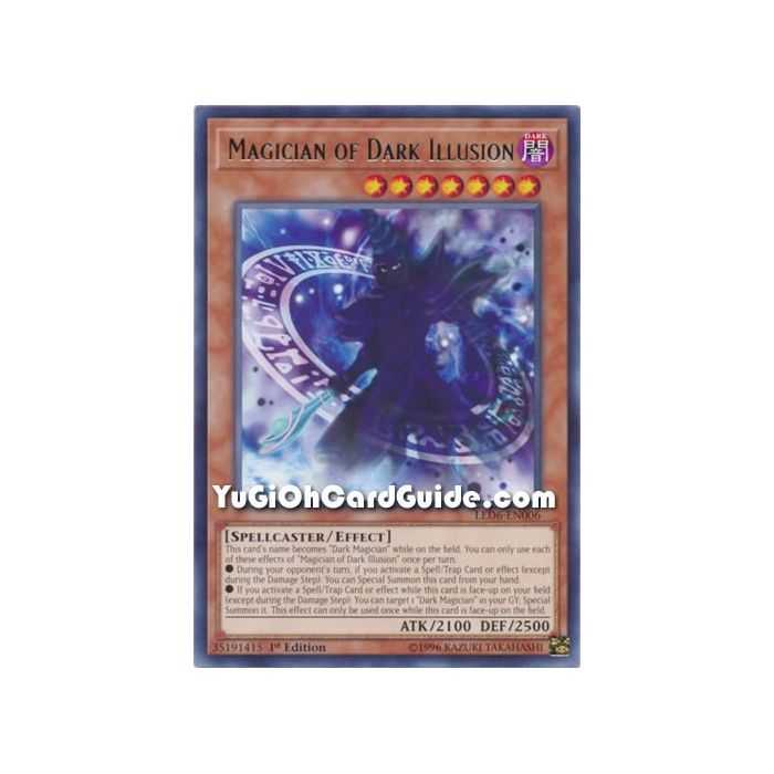 Magician of Dark Illusion (Rare) – Legendary Duelists: Magical Hero | Carta YUGIOH en México