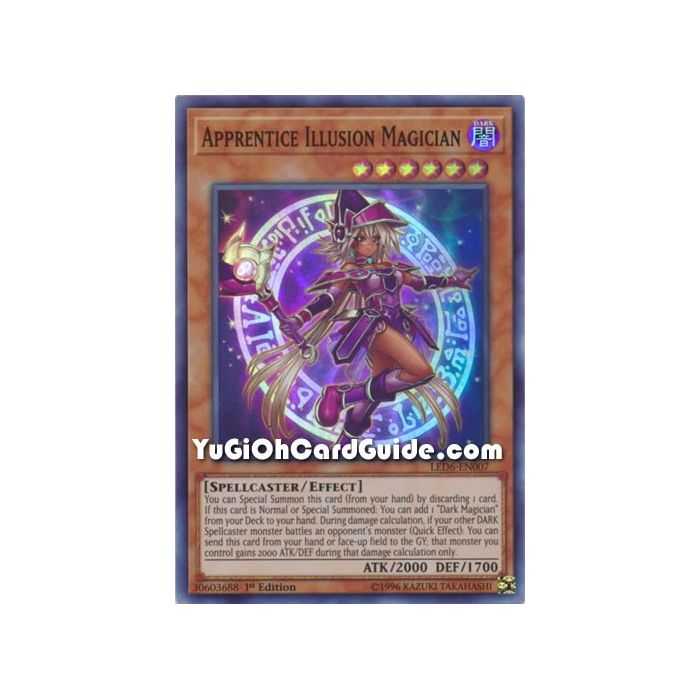 Apprentice Illusion Magician (Super Rare) – Legendary Duelists: Magical Hero | Carta YUGIOH en México