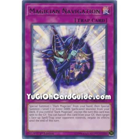 Magician Navigation (Rare) – Legendary Duelists: Magical Hero | Carta YUGIOH en México