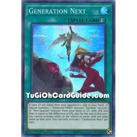 Generation Next (Super Rare) – Legendary Duelists: Magical Hero | Carta YUGIOH en México