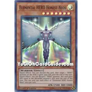Elemental HERO Honest Neos (Super Rare) – Legendary Duelists: Magical Hero | Carta YUGIOH en México