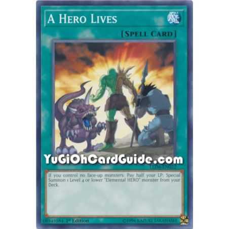 A Hero Lives (Common) – Legendary Duelists: Magical Hero | Carta YUGIOH en México