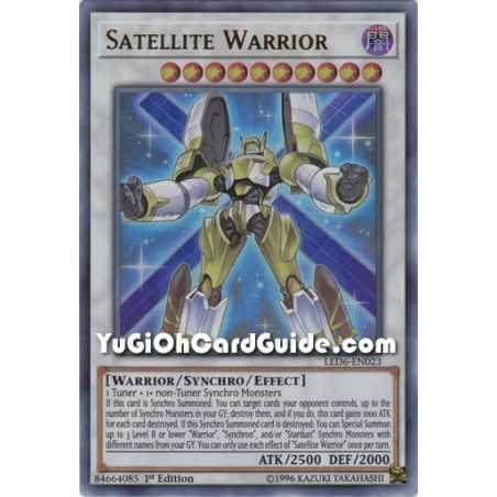 Satellite Warrior (Ultra Rare) – Legendary Duelists: Magical Hero | Carta YUGIOH en México