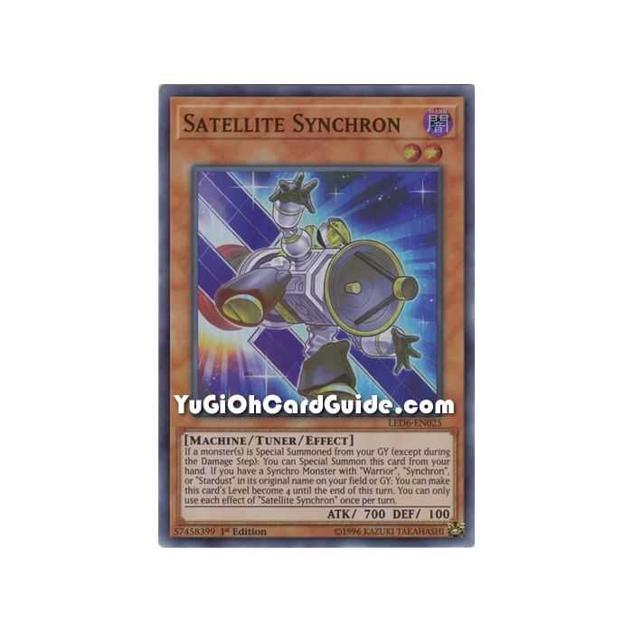 Satellite Synchron (Super Rare) – Legendary Duelists: Magical Hero | Carta YUGIOH en México