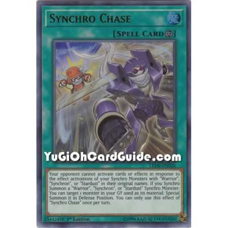 Synchro Chase (Ultra Rare) – Legendary Duelists: Magical Hero | Carta YUGIOH en México