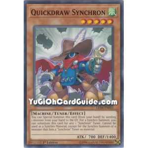 Quickdraw Synchron (Common) – Legendary Duelists: Magical Hero | Carta YUGIOH en México