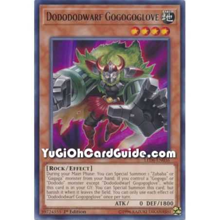Dodododwarf Gogogoglove (Rare) – Legendary Duelists: Magical Hero | Carta YUGIOH en México
