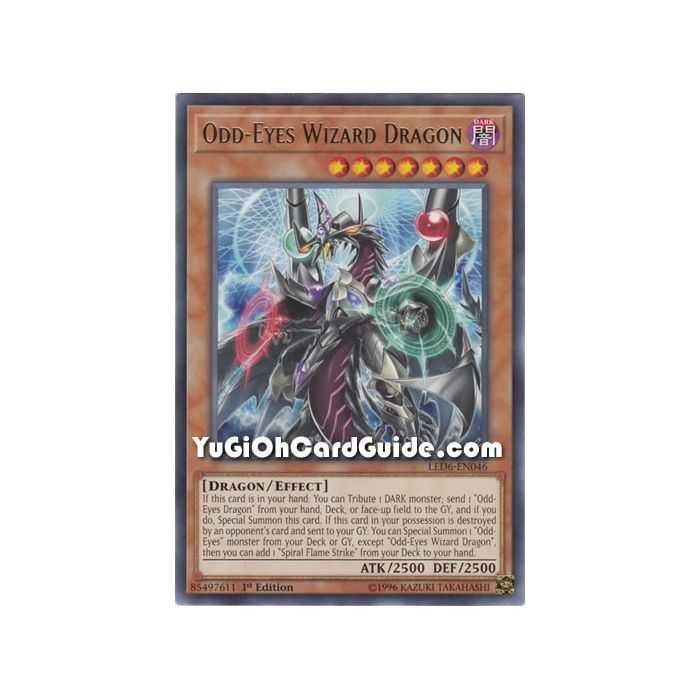 Odd-Eyes Wizard Dragon (Rare) – Legendary Duelists: Magical Hero | Carta YUGIOH en México