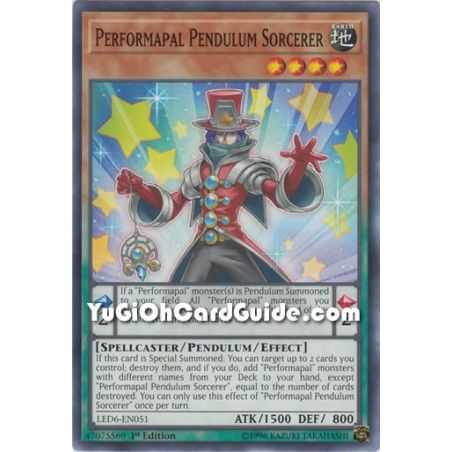 Performapal Pendulum Sorcerer (Common) – Legendary Duelists: Magical Hero | Carta YUGIOH en México