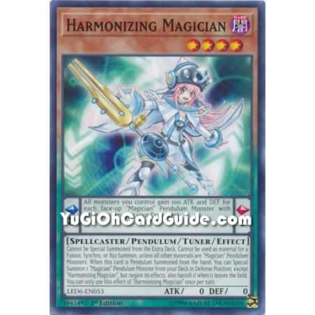 Harmonizing Magician (Common) – Legendary Duelists: Magical Hero | Carta YUGIOH en México