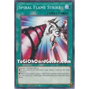 Spiral Flame Strike (Common) – Legendary Duelists: Magical Hero | Carta YUGIOH en México