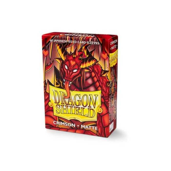 Micas Dragon Shield Small Matte C/60 Crimson