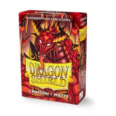 Micas Dragon Shield Small Matte C/60 Crimson
