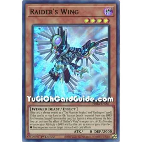 Raider's Wing (Ultra Rare) – Phantom Rage | Carta YUGIOH en México