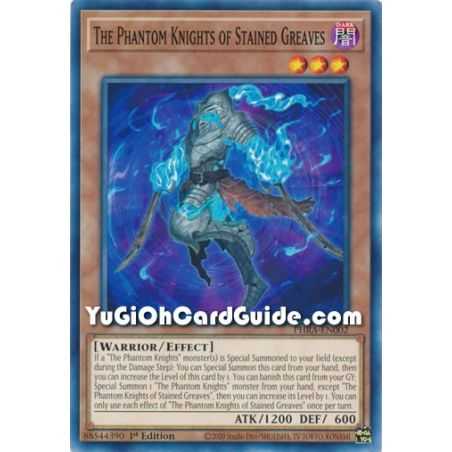 The Phantom Knights of Stained Greaves (Common) – Phantom Rage | Carta YUGIOH en México