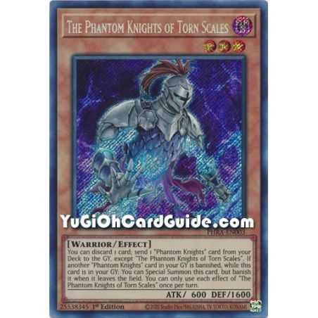 The Phantom Knights of Torn Scales (Secret Rare) – Phantom Rage | Carta YUGIOH en México