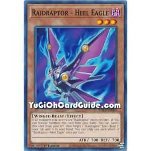 Raidraptor - Heel Eagle (Common) – Phantom Rage | Carta YUGIOH en México
