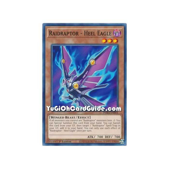 Raidraptor - Heel Eagle (Common) – Phantom Rage | Carta YUGIOH en México