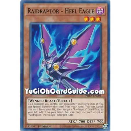 Raidraptor - Heel Eagle (Common) – Phantom Rage | Carta YUGIOH en México