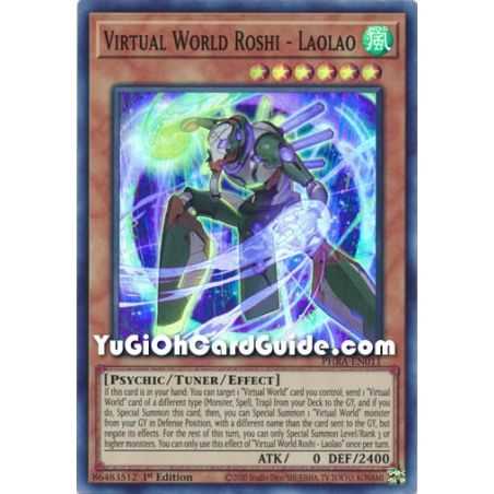 Virtual World Roshi - Laolao (Super Rare) – Phantom Rage | Carta YUGIOH en México