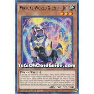 Virtual World Xiezhi - Jiji (Common) – Phantom Rage | Carta YUGIOH en México