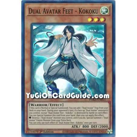 Dual Avatar Feet - Kokoku (Super Rare) – Phantom Rage | Carta YUGIOH en México