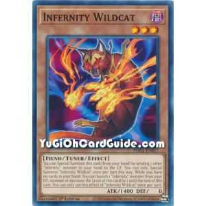 Infernity Wildcat (Common) – Phantom Rage | Carta YUGIOH en México