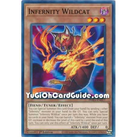 Infernity Wildcat (Common) – Phantom Rage | Carta YUGIOH en México