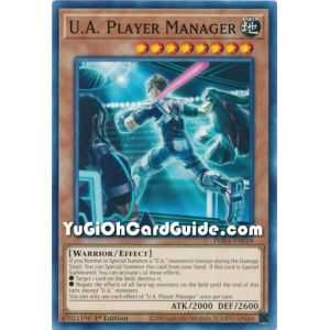 U.A. Player Manager (Common) – Phantom Rage | Carta YUGIOH en México