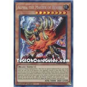 Alpha, the Master of Beasts (Secret Rare) – Phantom Rage | Carta YUGIOH en México