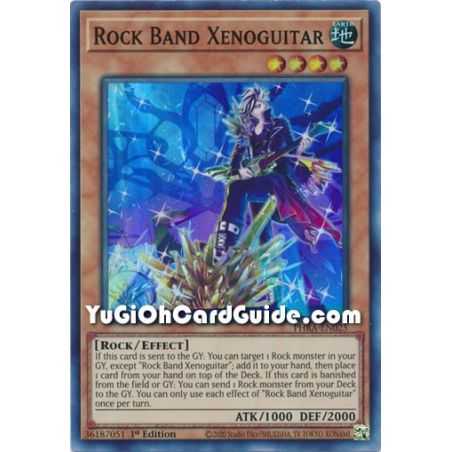 Rock Band Xenoguitar (Super Rare) – Phantom Rage | Carta YUGIOH en México
